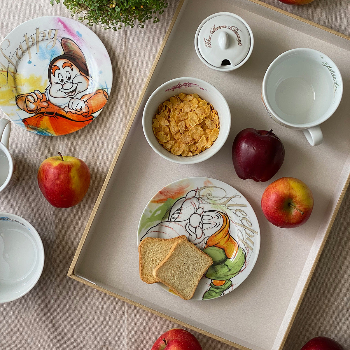 Set 7 Dessert Plates